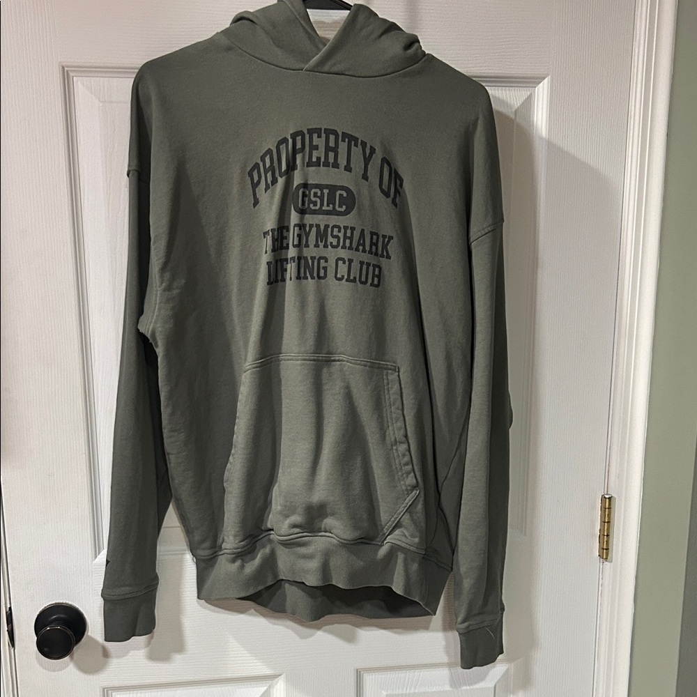 Gymshark Men’s Olive Lifting Club Hoodie